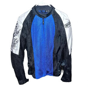 Ladies Speed and Strength Sportbike Asian Motorcycle Racing Biker Jacket Sz XS